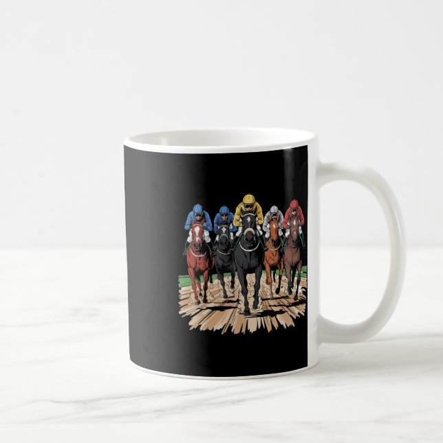 Mug Cheval Racer Jockey Racer Der (Droite)