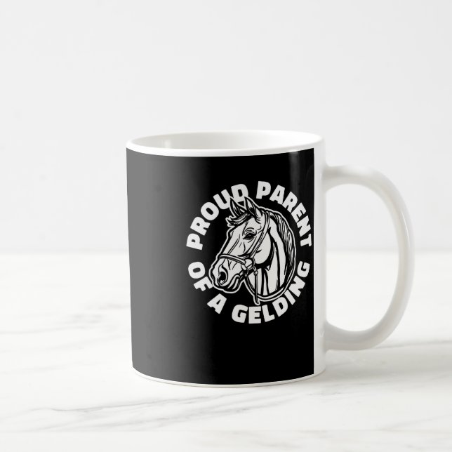 Mug Cheval Rider Gelding - Cheval Équitation Équitatio (Droite)