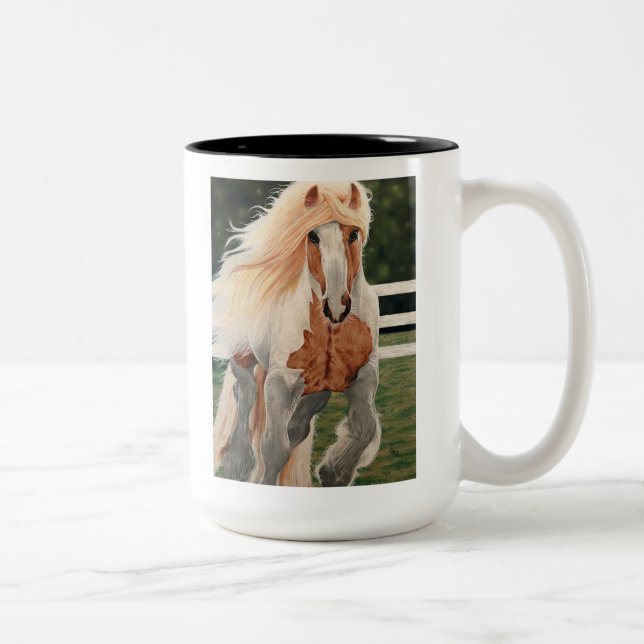 Mug "Cheval sauvage" (Droit)