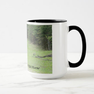 Mug Cheval sauvage d'Alberta "de beauté noire"