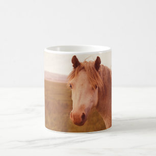 Mug cheval sauvage vintage