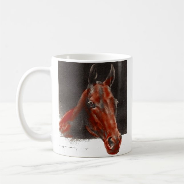 Mug cheval sympathique (Gauche)
