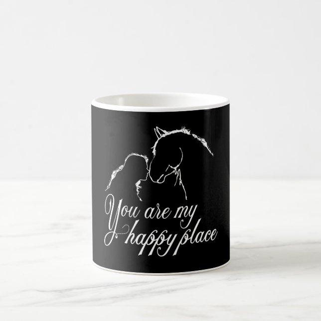 Mug Cheval Vous êtes à moi Happy Place Femmes Imprimer (Centre)
