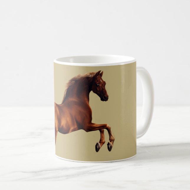 Mug Cheval Whistlejacket par George Stubbs (Devant droit)