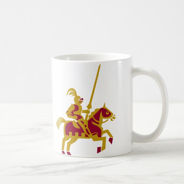 Mug Chevalier à cheval (Droite)