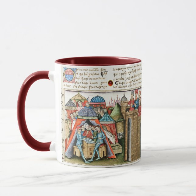 Mug Chevalier Cifar regarde le camp ennemi jouer aux é (Gauche)