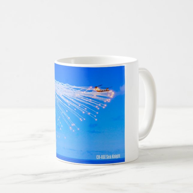 MUG CHEVALIER DE MER CH-46E (Devant droit)