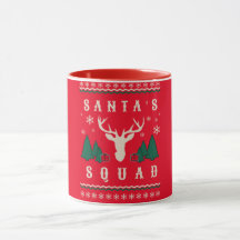 Chevalier de Noël moche de père Noël Squad
