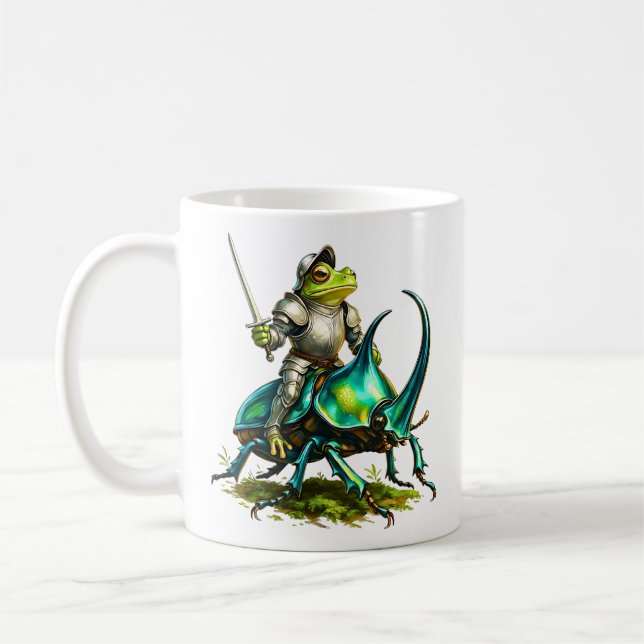 Mug Chevalier Grenouille et Scarabée de Combat (Gauche)