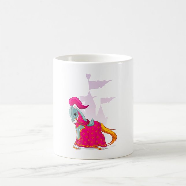 Mug Chevalier médiéval cheval en armure Fantaisie (Créateur téléchargé)