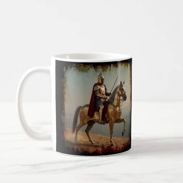 Mug Chevalier médiéval en Espagne (Gauche)
