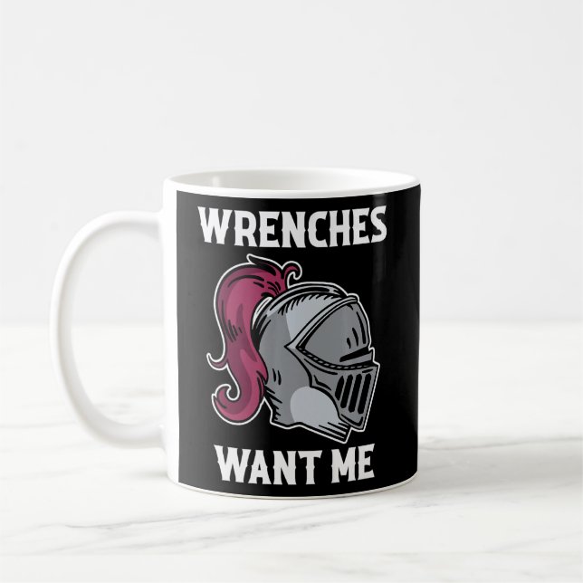 Mug Chevalier médiéval Jouant Renaissance Fair Wenches (Gauche)
