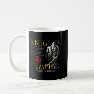 Mug Chevalier Templaire Serment de Dieu Chemise Christ