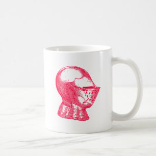 Mug Chevaliers médiévaux de casque d'armure de