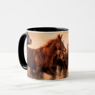 Mug Chevaux au galop