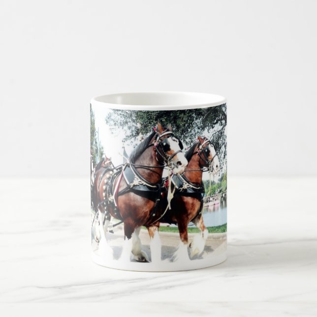 Mug Chevaux Clydesdale (Centre)