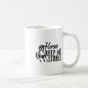 Mug Chevaux cool Gardez-Moi Stable Drôle Équitation