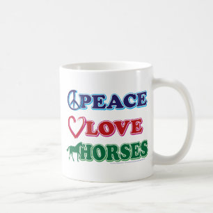 Mug Chevaux d'amour pour la paix