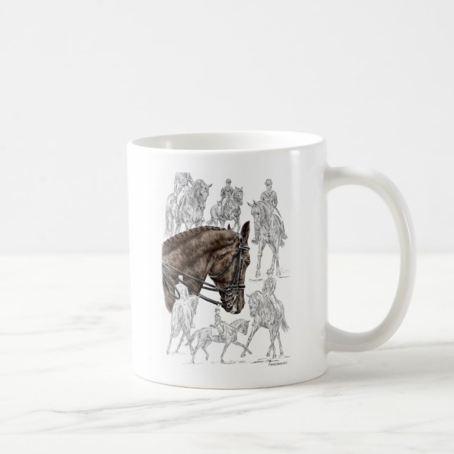 Mug Chevaux de contrainte collectés FEI (Droite)