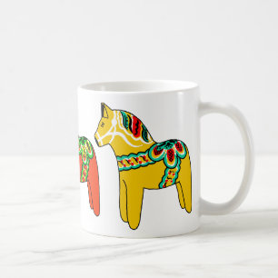Mug Chevaux de Dala de Suédois