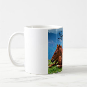 Mug Chevaux de Moody Mountain : Un voyage d'art raffin