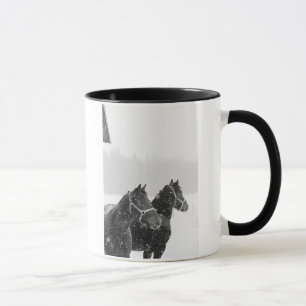 Mug Chevaux de neige