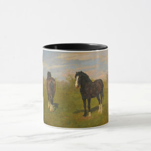 Mug Chevaux de pâturage (par Rosa Bonheur)