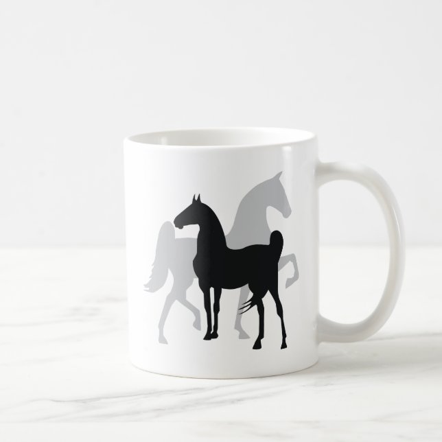 Mug Chevaux de Saddlebred (Droite)