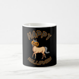 Mug Chevaux d'Halloween Chevaux Citrouille Horreur Idé