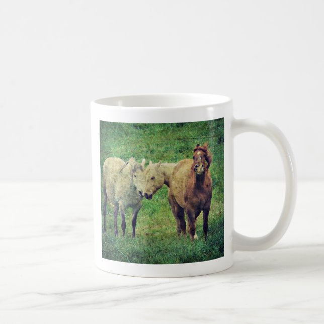 Mug Chevaux drôle (Droite)