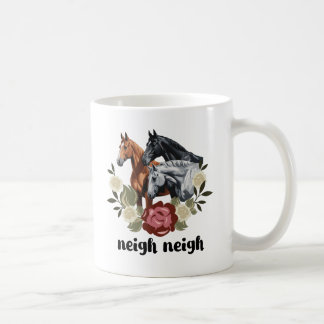Mug Chevaux Drôle De Neigh Dit Graphisme