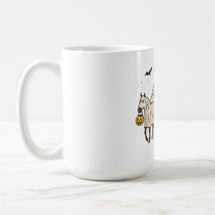 Mug Chevaux fantômes mignons Halloween Trick or Treat