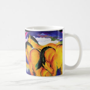 Mug "Chevaux jaunes "
