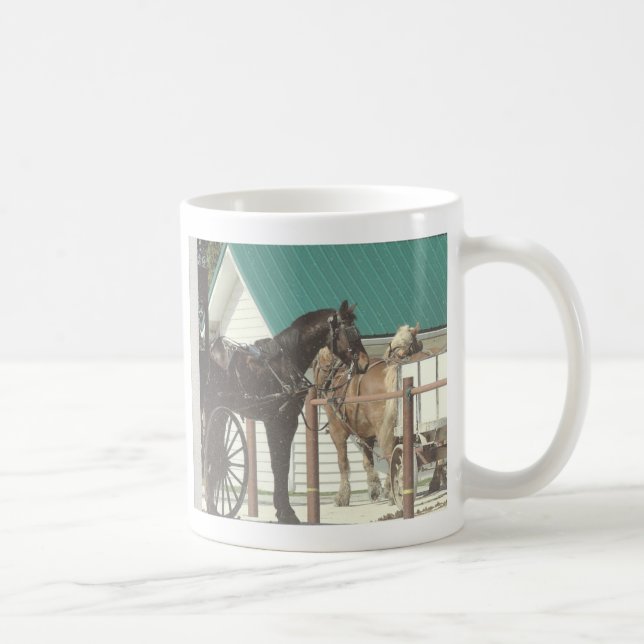 Mug Chevaux Kalona Amish (Droite)
