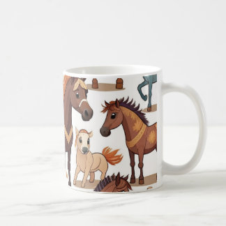 Mug Chevaux mignons