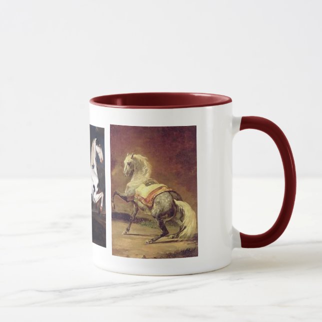 MUG CHEVAUX RAMPANTS (Droite)