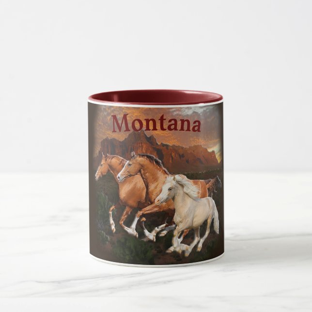 Mug Chevaux sauvages d'Arizona (Centre)