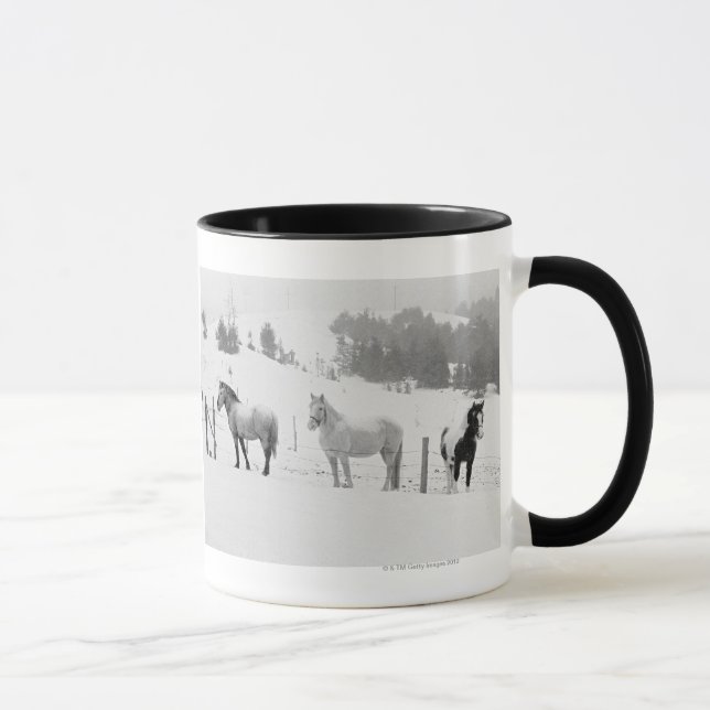 Mug Chevaux sur le ranch (Droite)
