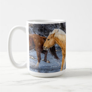Mug Chevaux traversant le ruisseau