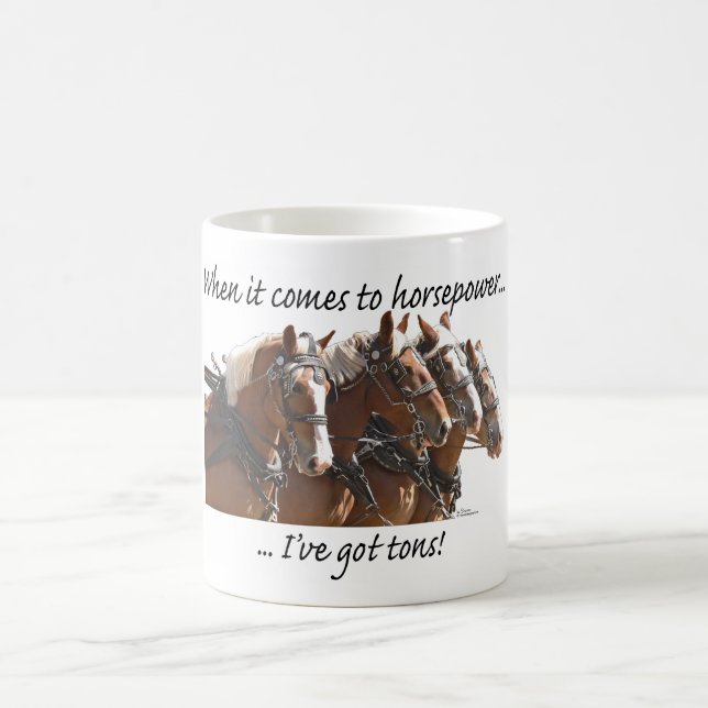 Mug Chevaux-vapeur belges (Centre)