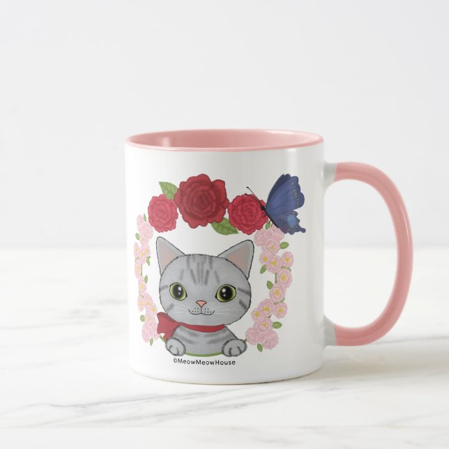 Mug Cheveux courts de princesse American (Droite)