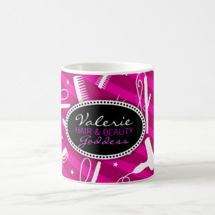 Mug Cheveux violets et beauté