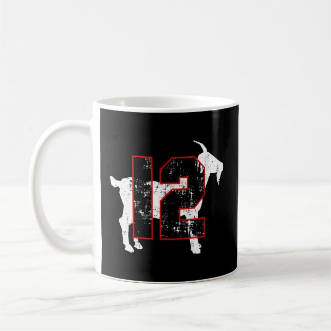 Mug Chèvre 12 Plus Grande De Tous Les Temps Football D (Gauche)