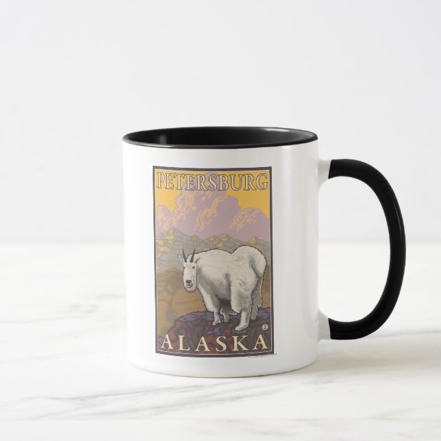 Mug Chèvre de montagne - Petersburg, Alaska (Droite)