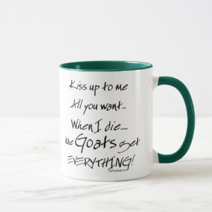 Mug Chèvre Drôle Dit Chèvres Obtenir Tout