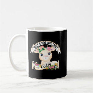 Mug Chèvre drôle Juste une fille qui aime la chèvre ré