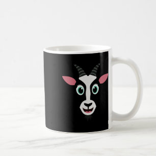 Mug Chèvre Halloween Costume Chèvre Visage Lazy Hallow