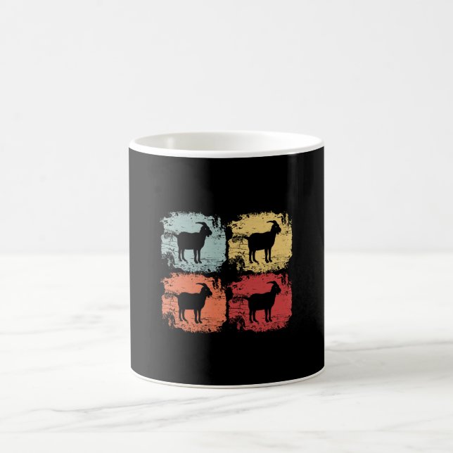 Mug Chèvre Retro Vintage (Centre)