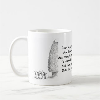 Mug Chèvre sur une meule de foin et des "brownie"