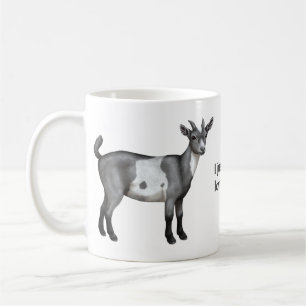 Mug Chèvre tachetée gris mou